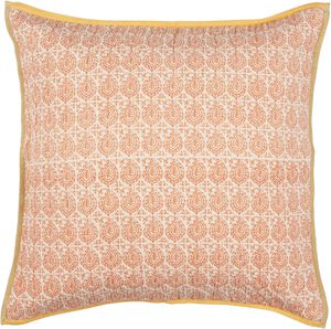 Pude Vigga m/br&aelig;ndt orange print