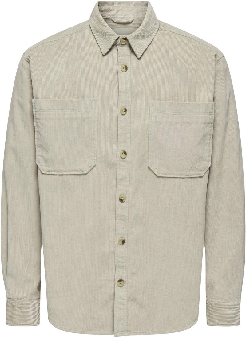 Onsalp Rlx 2pkt Washd Cord Ls Shirt