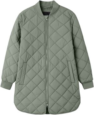 NKFMARLIN QUILT JACKET LONG TB