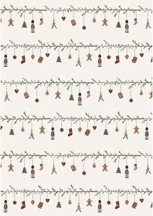 Papirrulle My Nostalgic Christmas 5 m/rulle