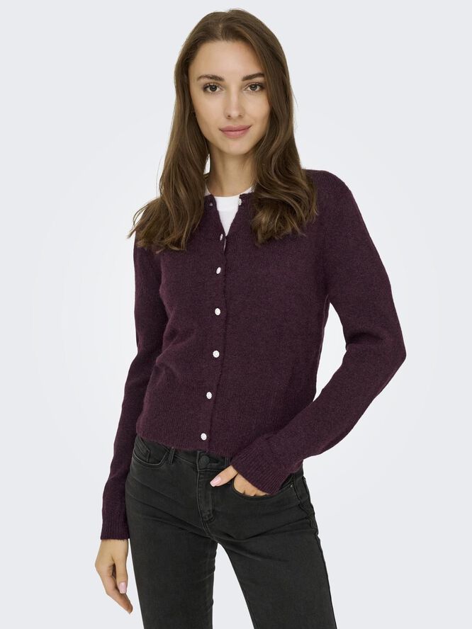 ONLHAVANNA LS BUTTON CARDIGAN CS KN