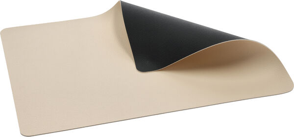 Dækkeserviet 46 x 33 cm 4 stk. Sort/Creme