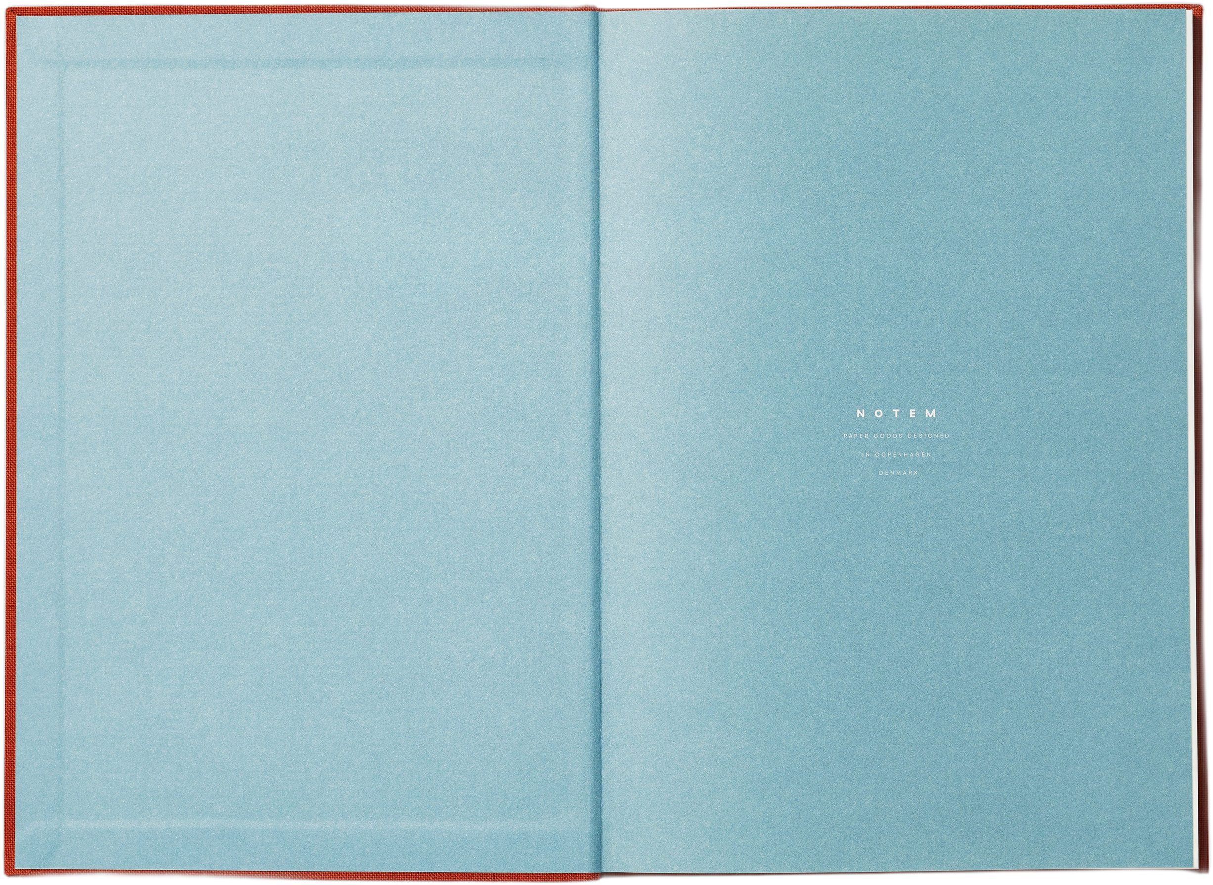 BEA, Notebook with elastic band, New Sienna