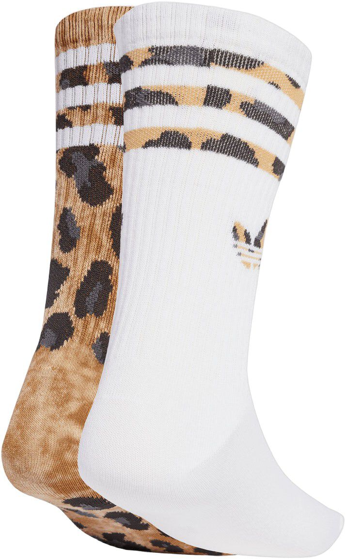 Leopard Crew 2 pak Str&oslash;mper