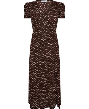 Printed midi dress
