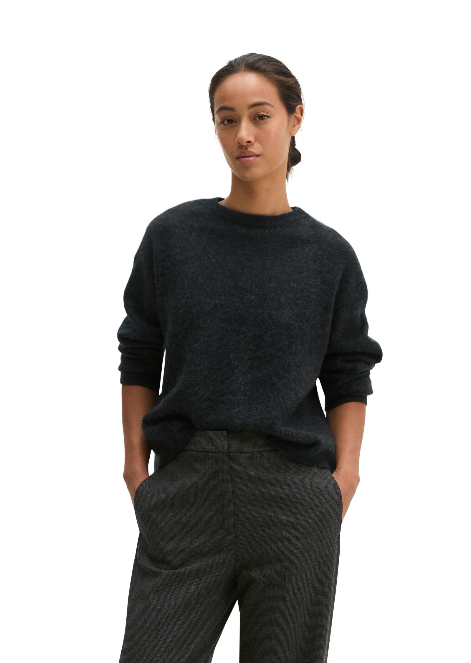 Pullovers, LSL, Round-Neck