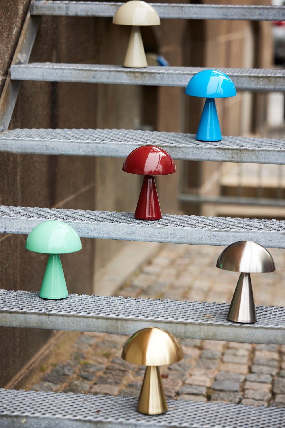 Mush Portable Lamp Nickel