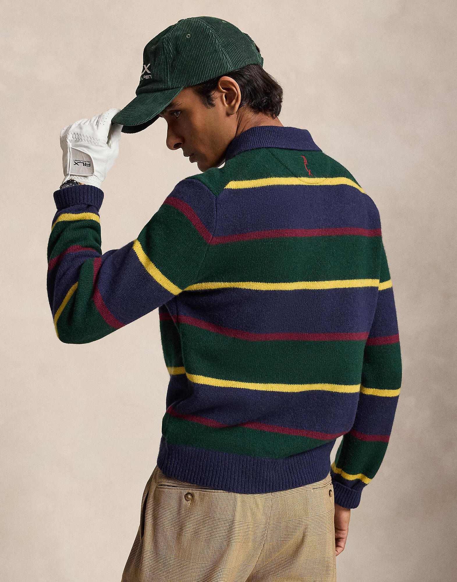2/10 WOOL/CASH RWS-SWEATER-POLO