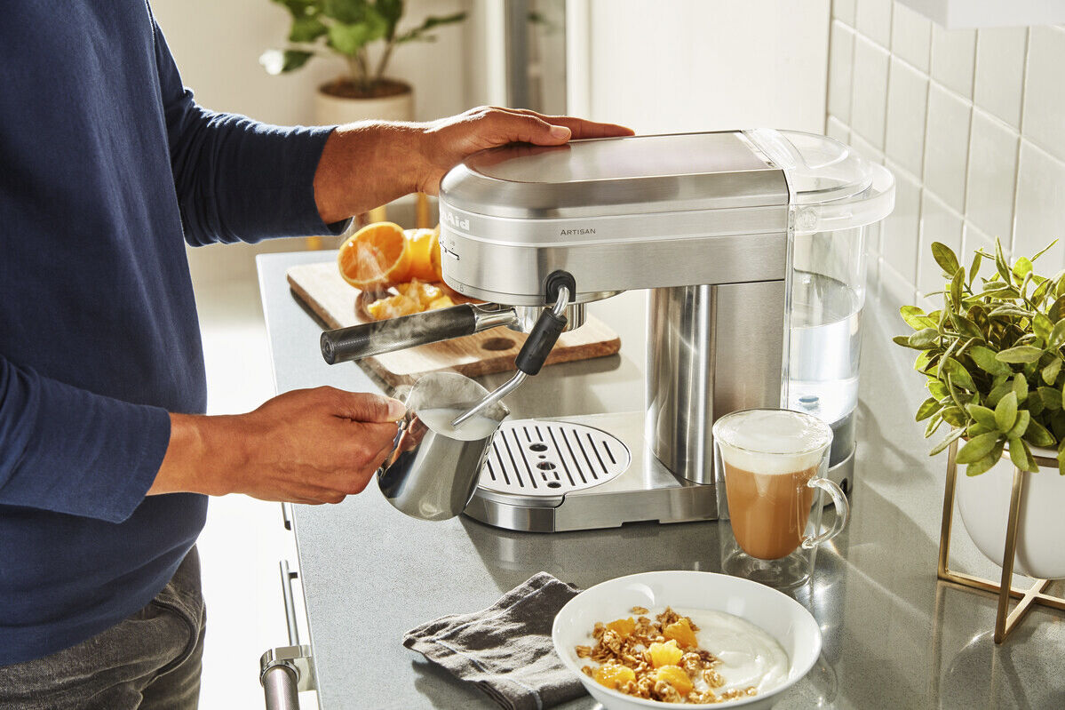 KITCHENAID ARTISAN ESPRESSOMASKINE STAINLESS STEEL 5KES6503E