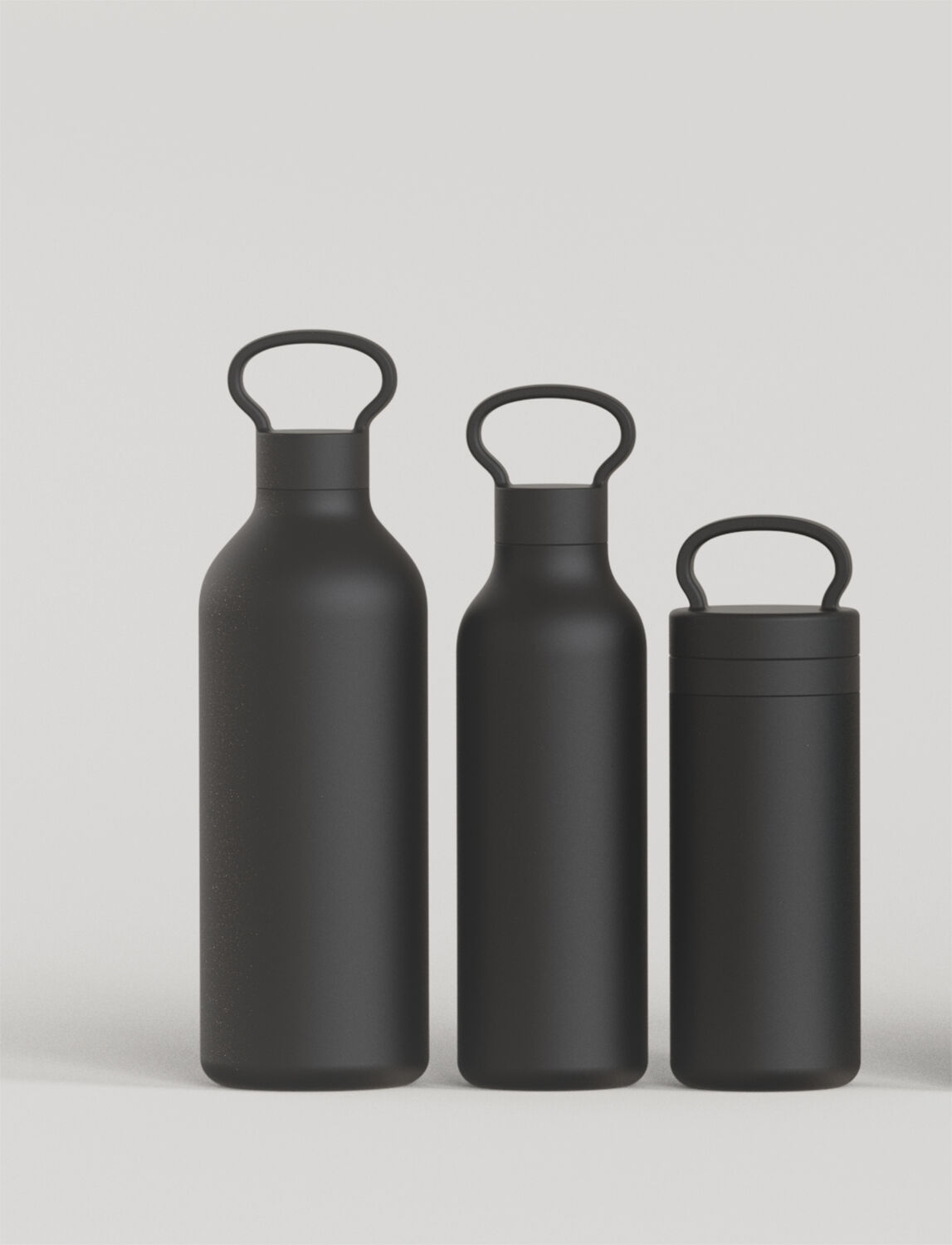 Tabi termoflaske 1 l. black