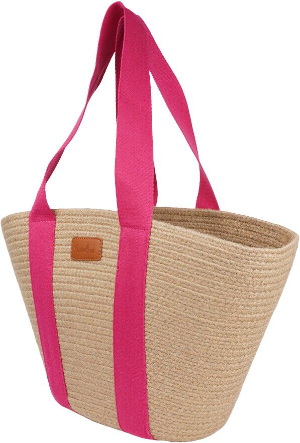 PEPPINO - JUTE BAG WITH COTTON HANDLES 45 X 40 CM