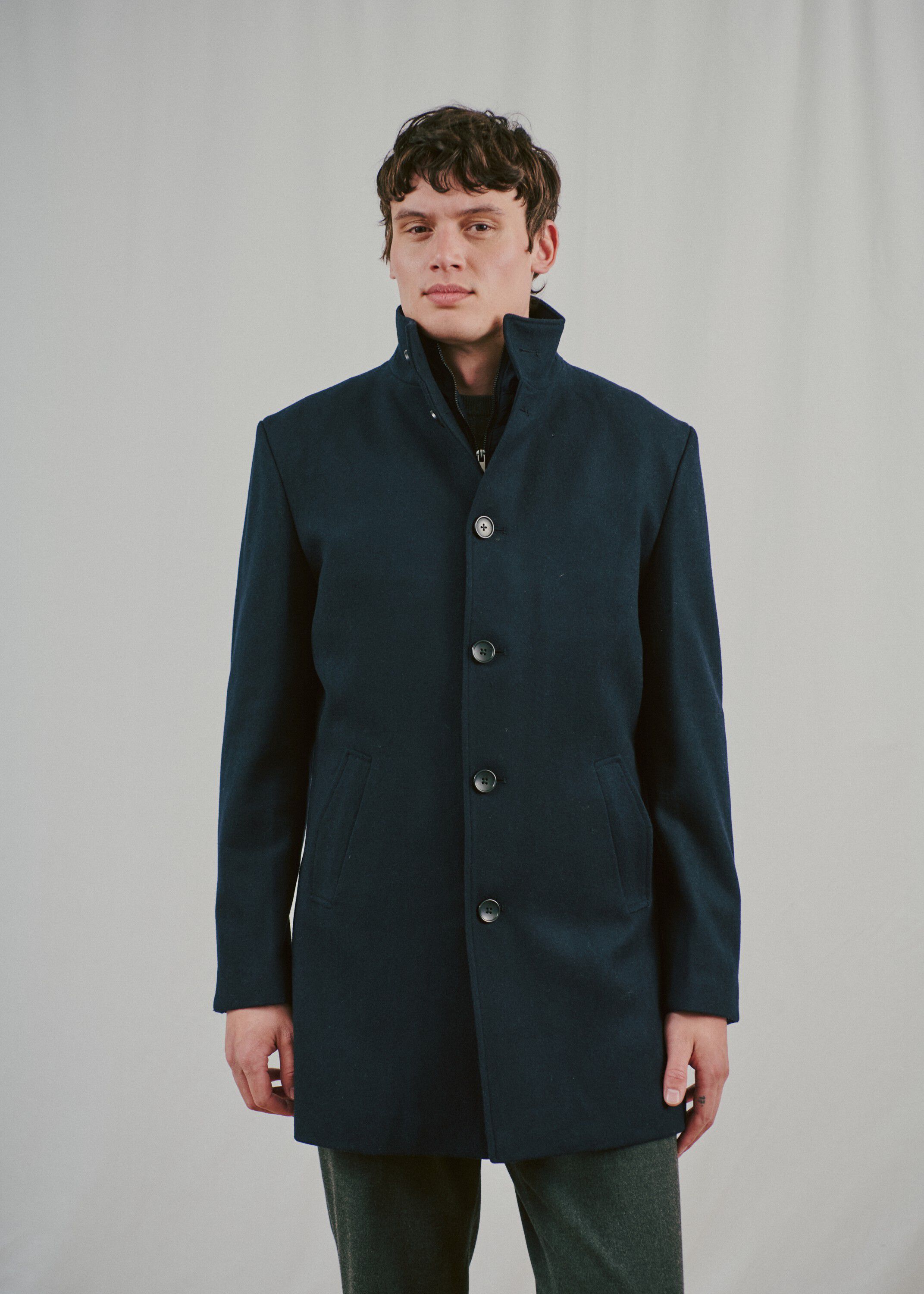 Bs Ontario Slim Fit Coat