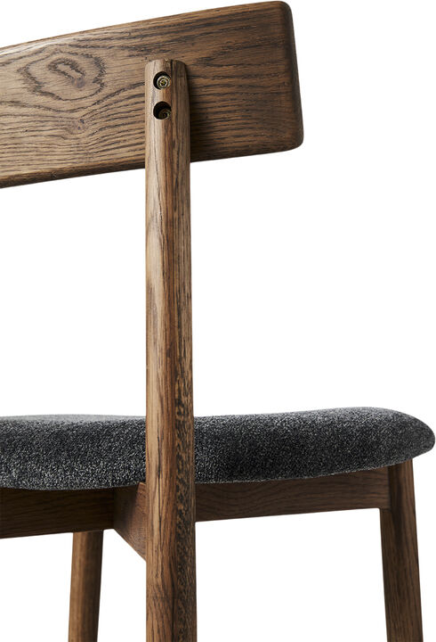 Spisebordsstol Tetra - Brun/Granit