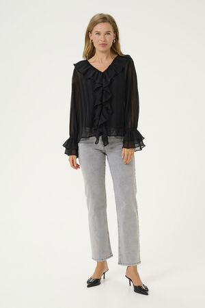 CRSadia Flounce Blouse