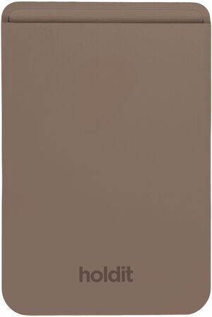 Card Holder Silicone, Magsafe Compatible Mocha Brown