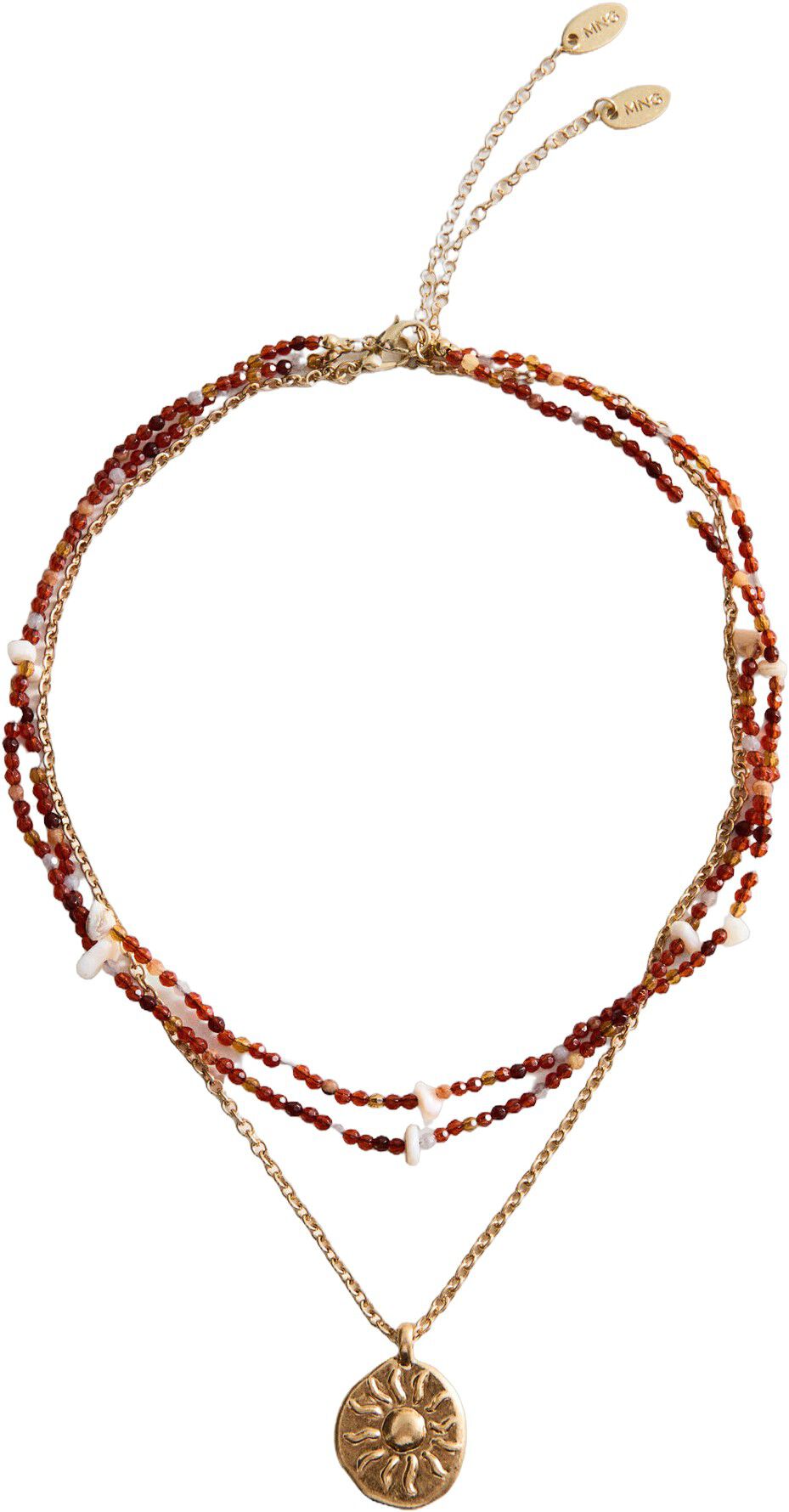 Set 2 combined necklaces