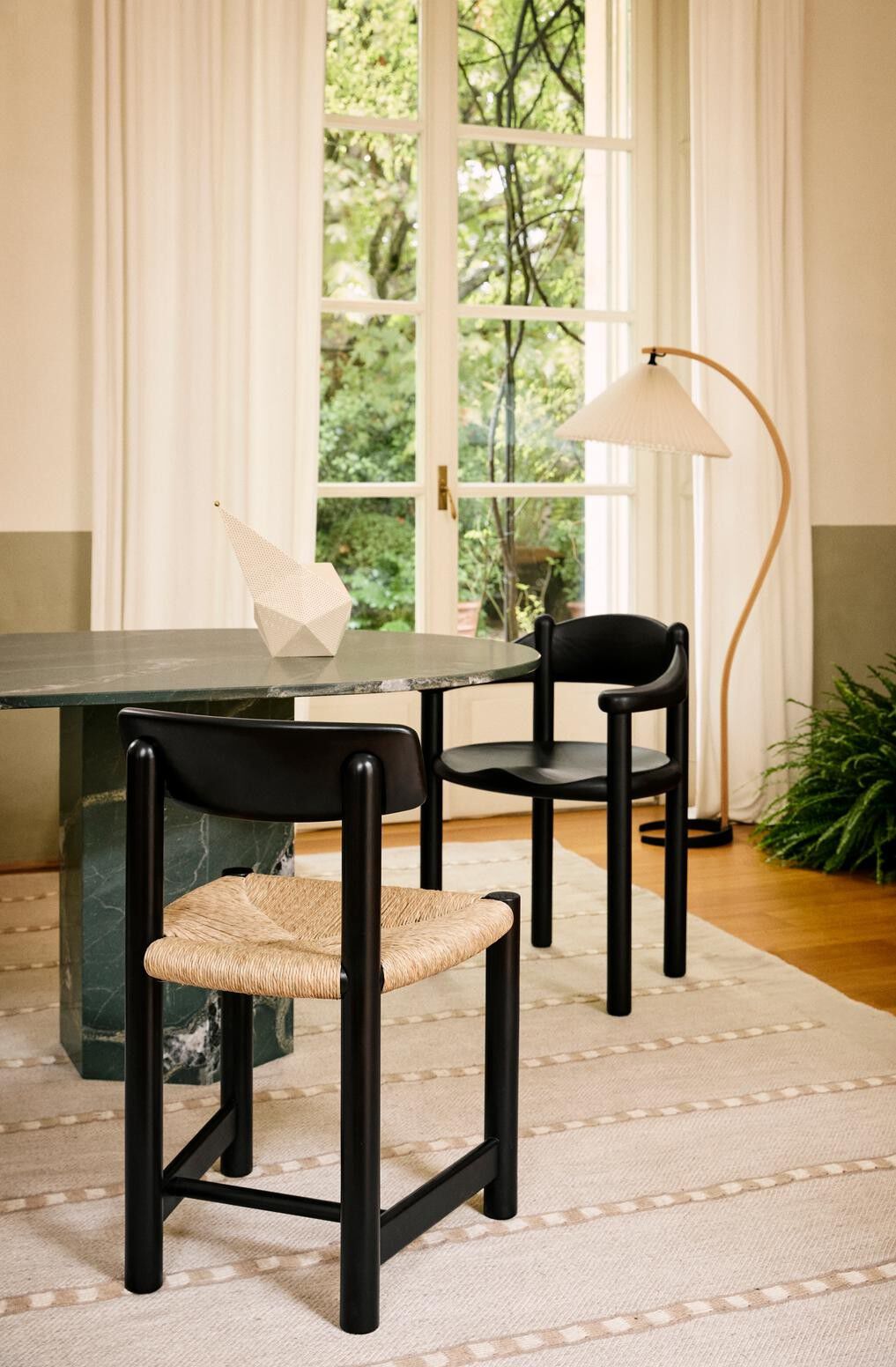 Bagdad Portable Lamp, EU Shade: Cream White Semi Matt