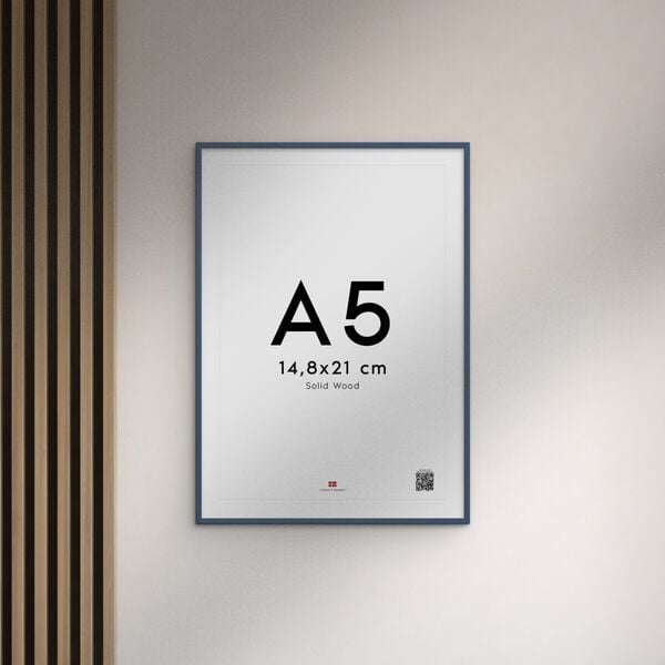 Poster&Frame - Indian Teal Wood 30x40cm