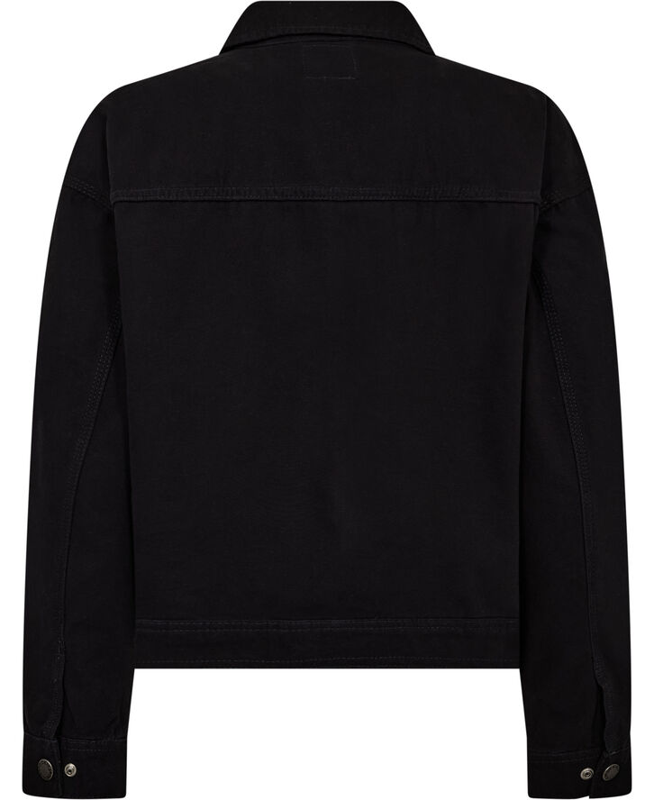 NEW CANVAS JACKET STONE WASHED BLAC