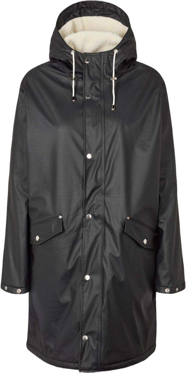 Pile Lined PU Foret Regnjakke