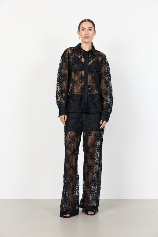 LR-OLERA 1 Skjorte Sort