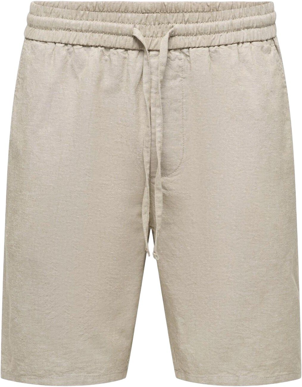 ONSLINUS 0007 COT LIN SHORTS NOOS