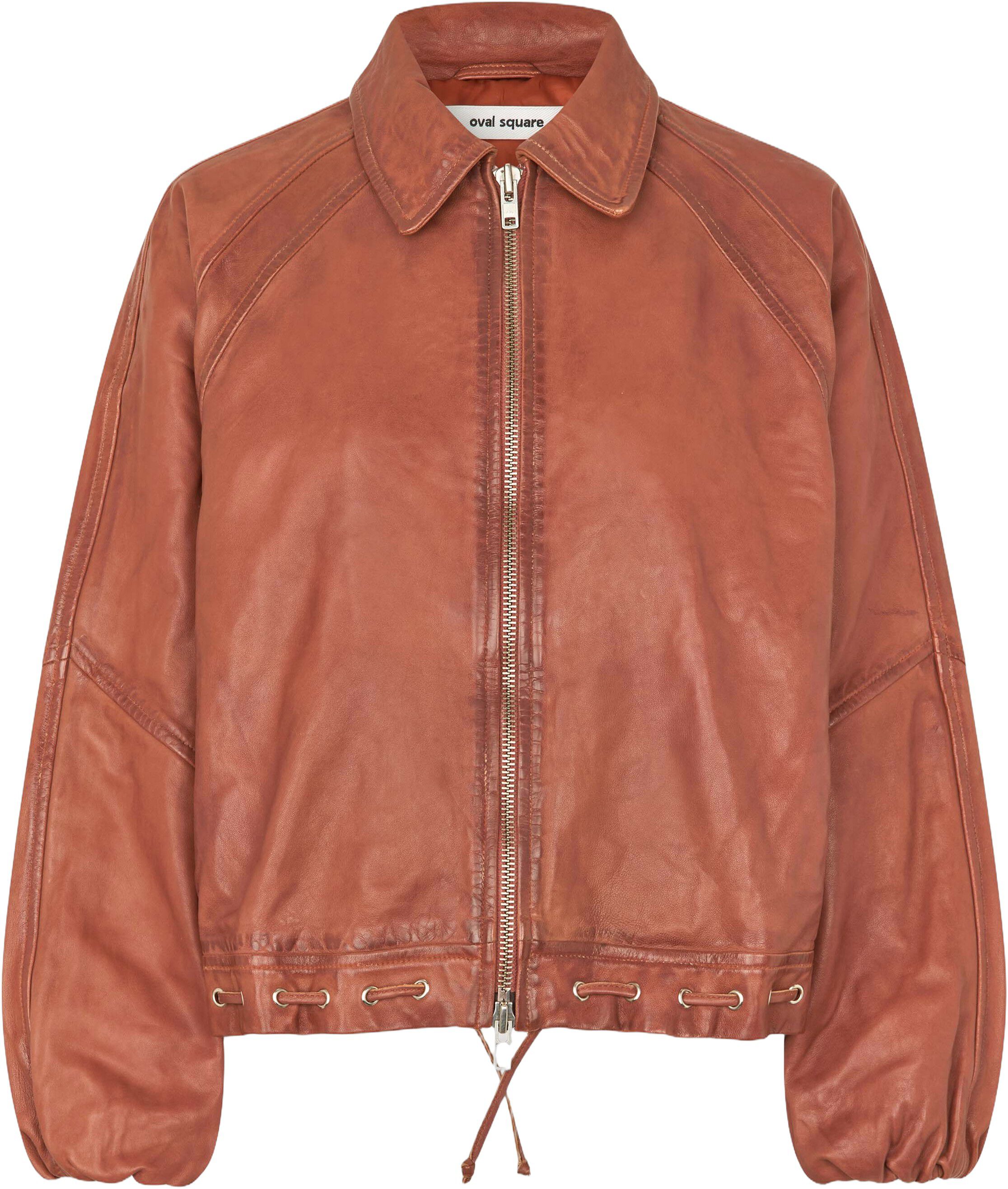 Eye leather bomber
