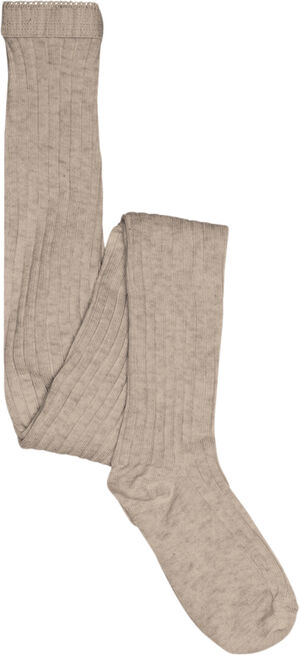 Tights cotton rib