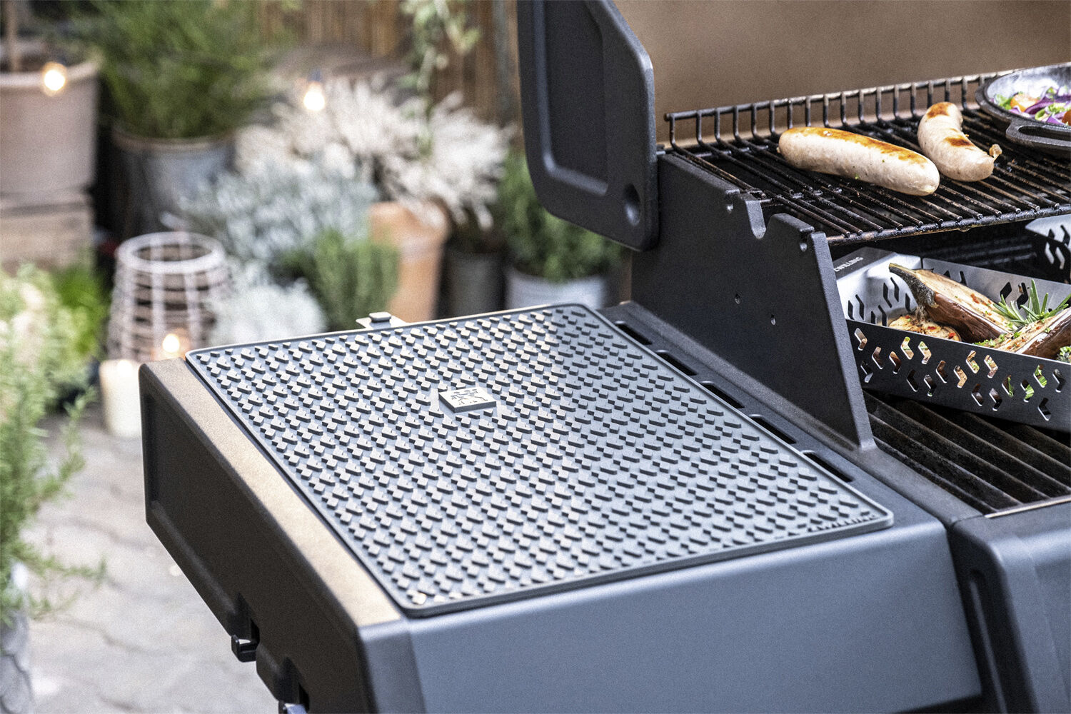 BBQ+ Beskyt. m&aring;tte 45x31 Antra. Sili