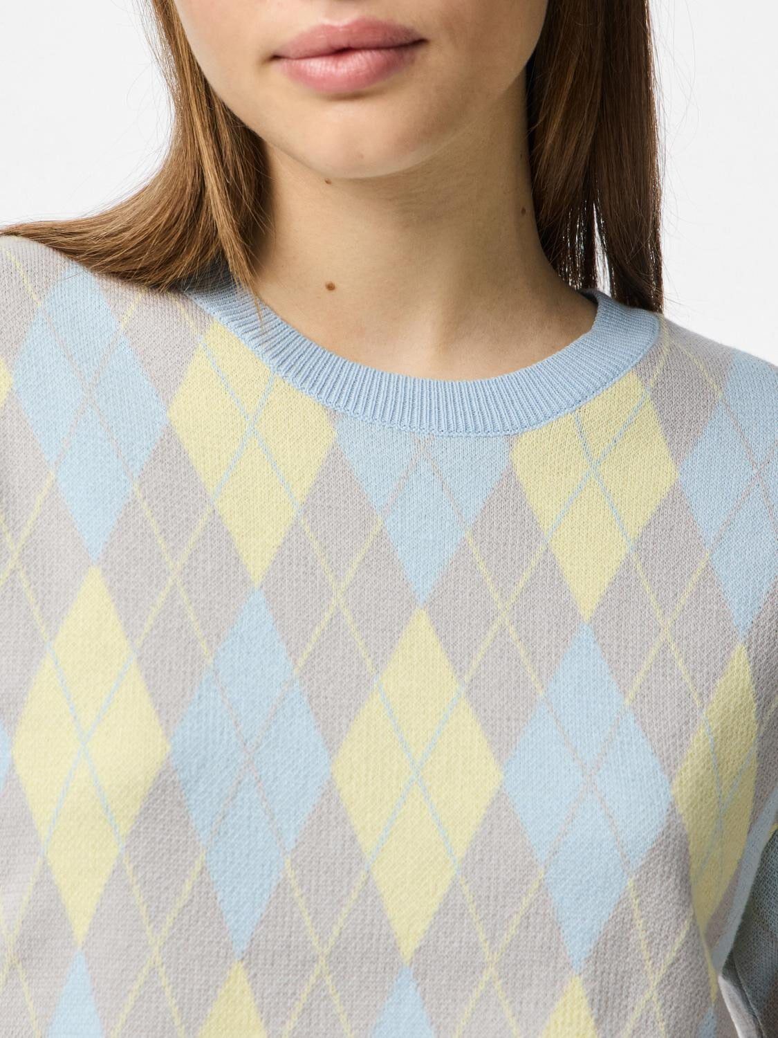 PCFARLEY SS O-NECK KNIT D2D FSY