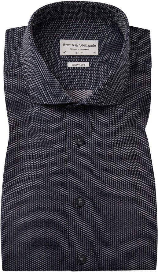 BS Gray Slim Fit Shirt