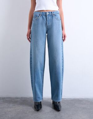 TSLOWRIE LR BAGGY DNM JEANS MB