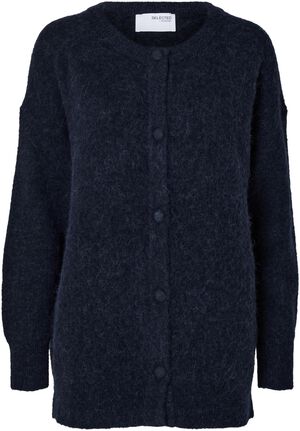 SLFSIA RAS LS KNIT LONG CARDIGAN NO