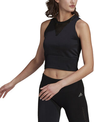 Aeroknit Crop løbetop