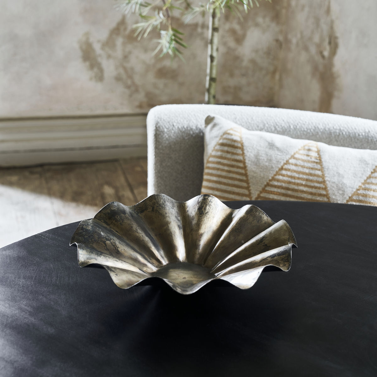 Sk&aring;l, Flood, Antik brun