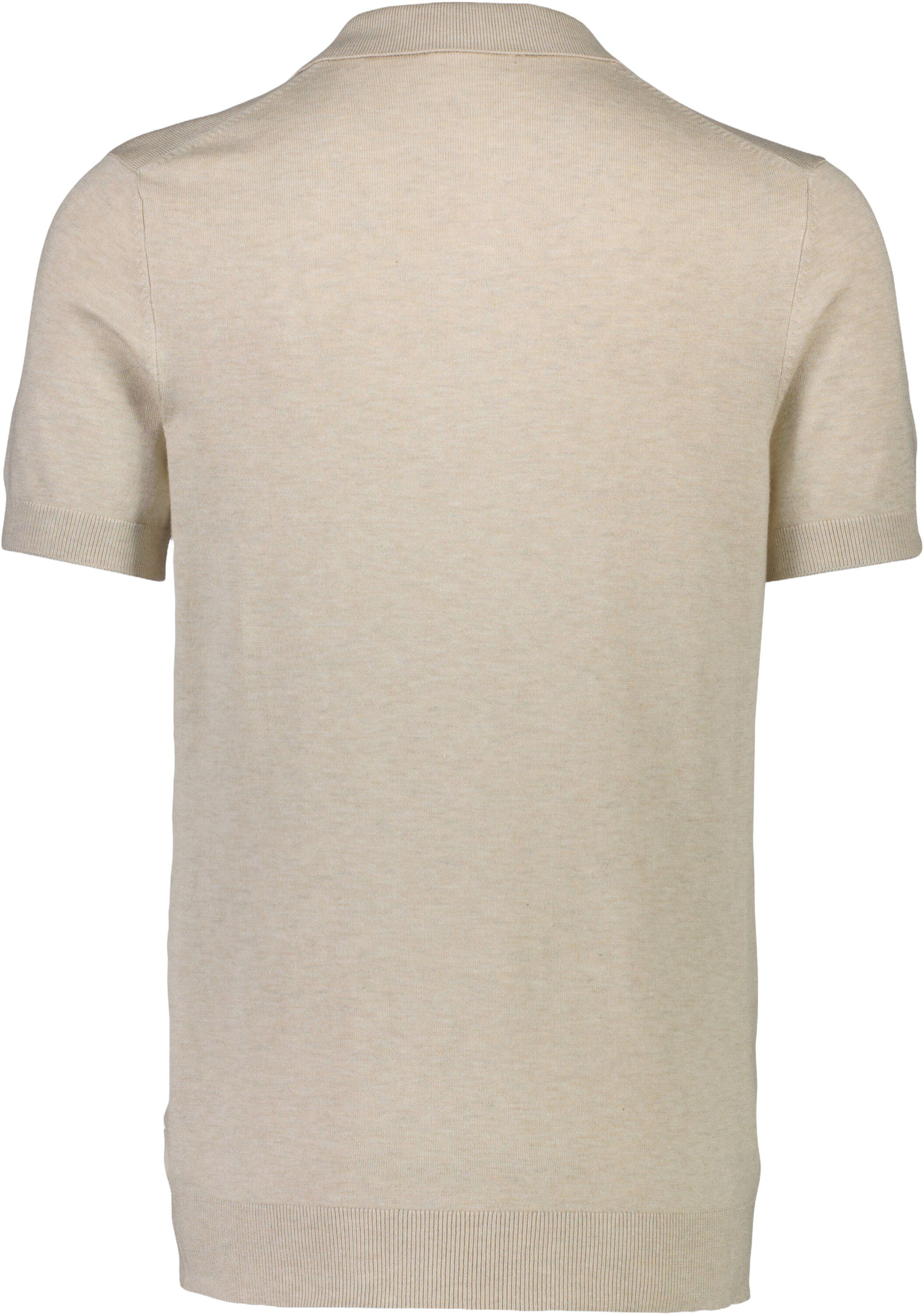 Ecovero S/S polo knit