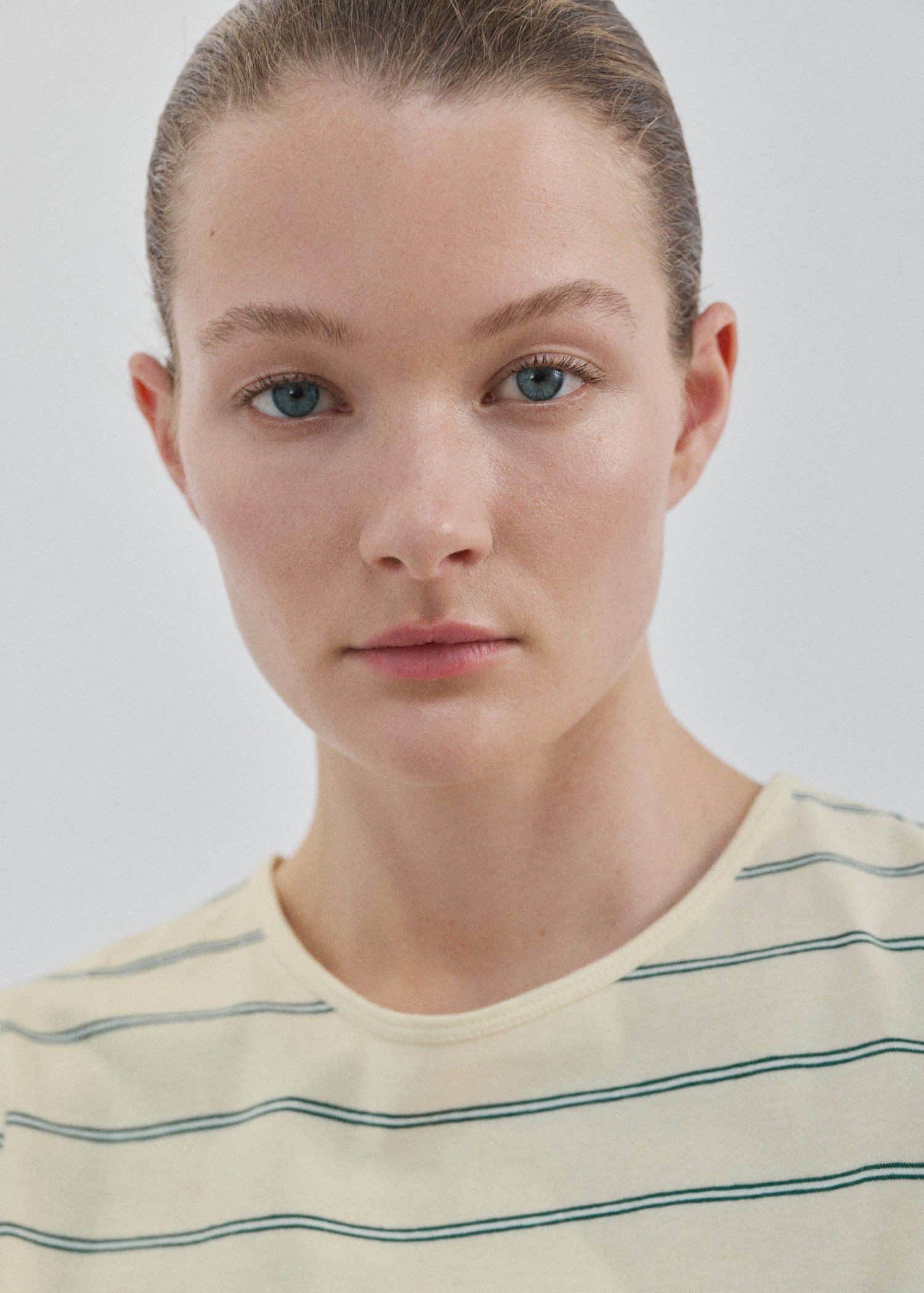 Striped cotton T-shirt