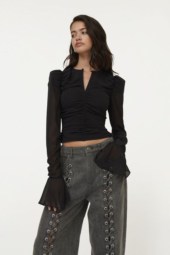 Chiffon Longsleeved Top