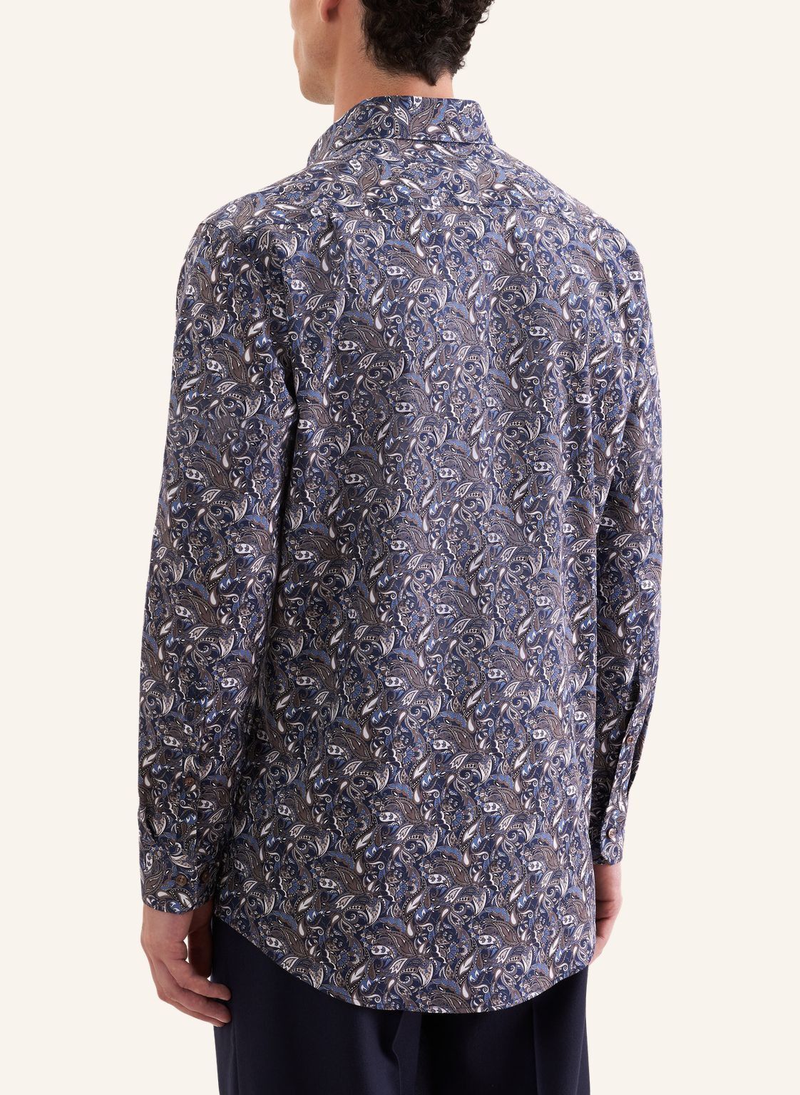 Business shirt Regular 1/1 Kent-Collar Print