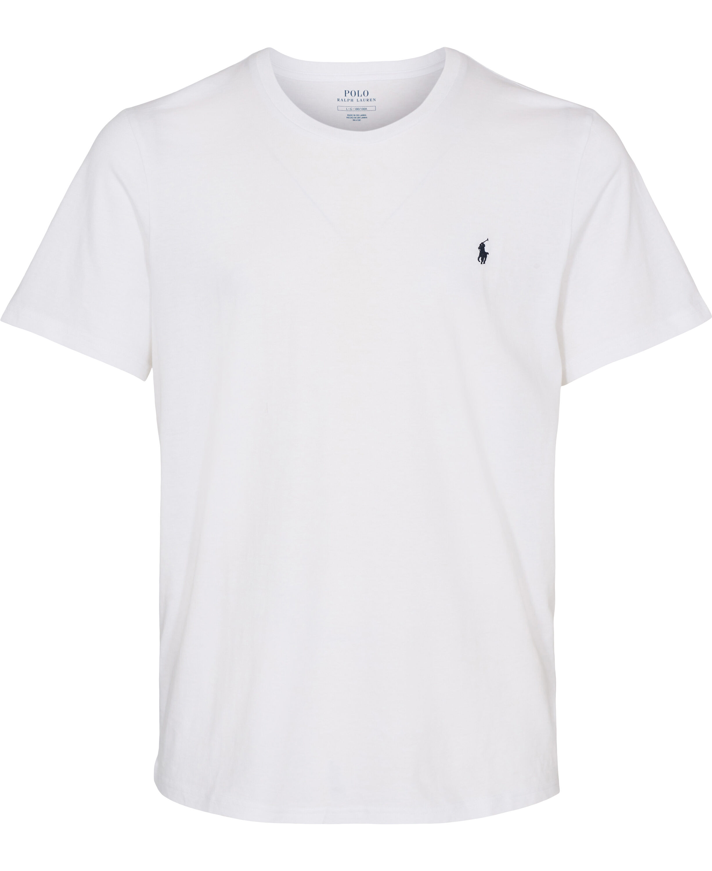 Hvid ralph lauren t shirt dame clearance