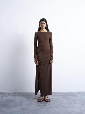TSROSE LS MAXI DRESS JSR