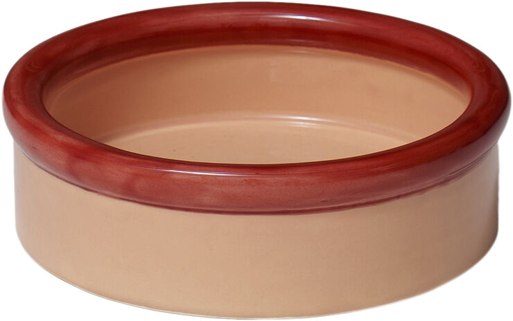 ROD Bowl ceramic H70 x Ø233 Red/Coral