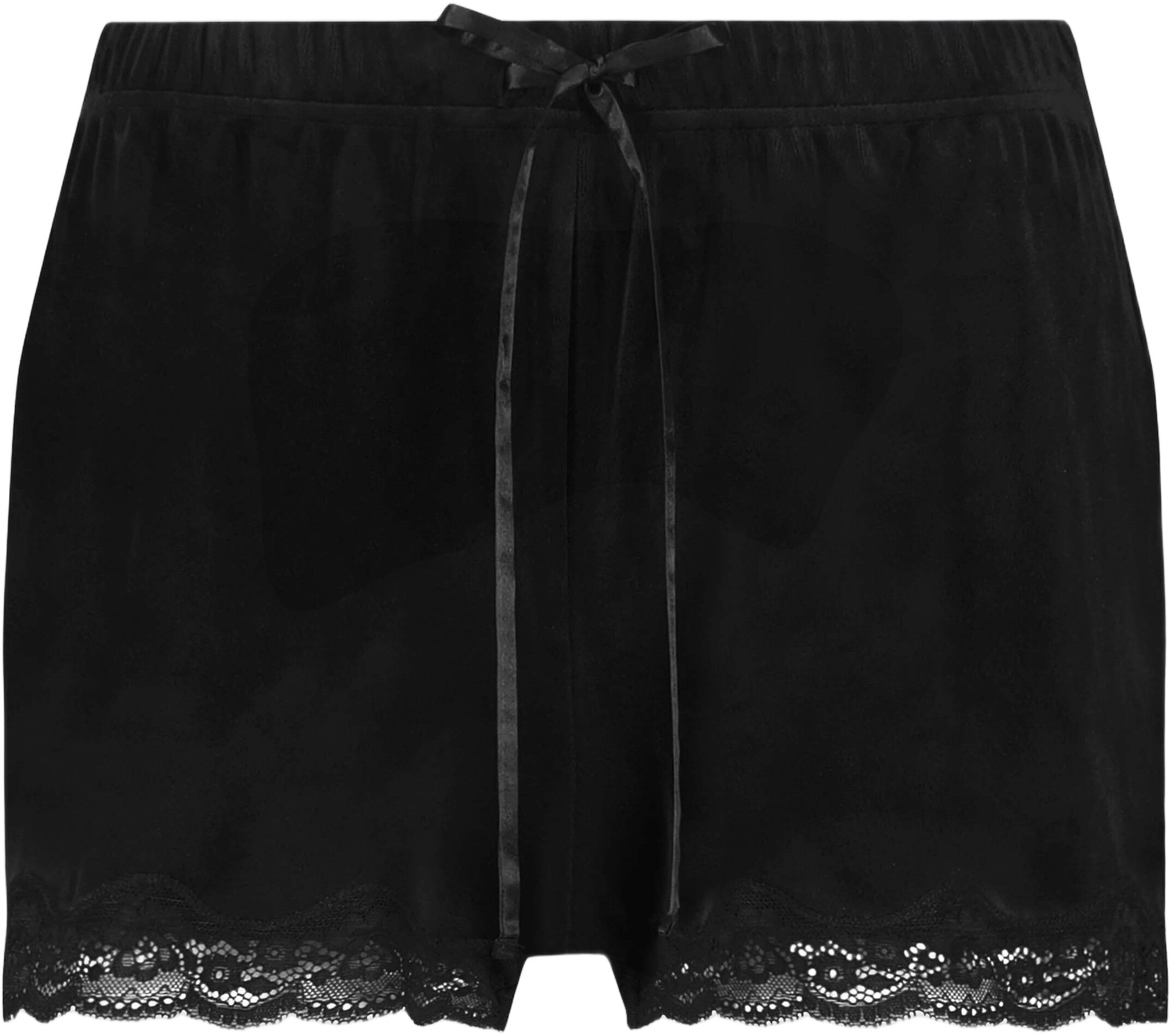 Short Velours Scallop Lace