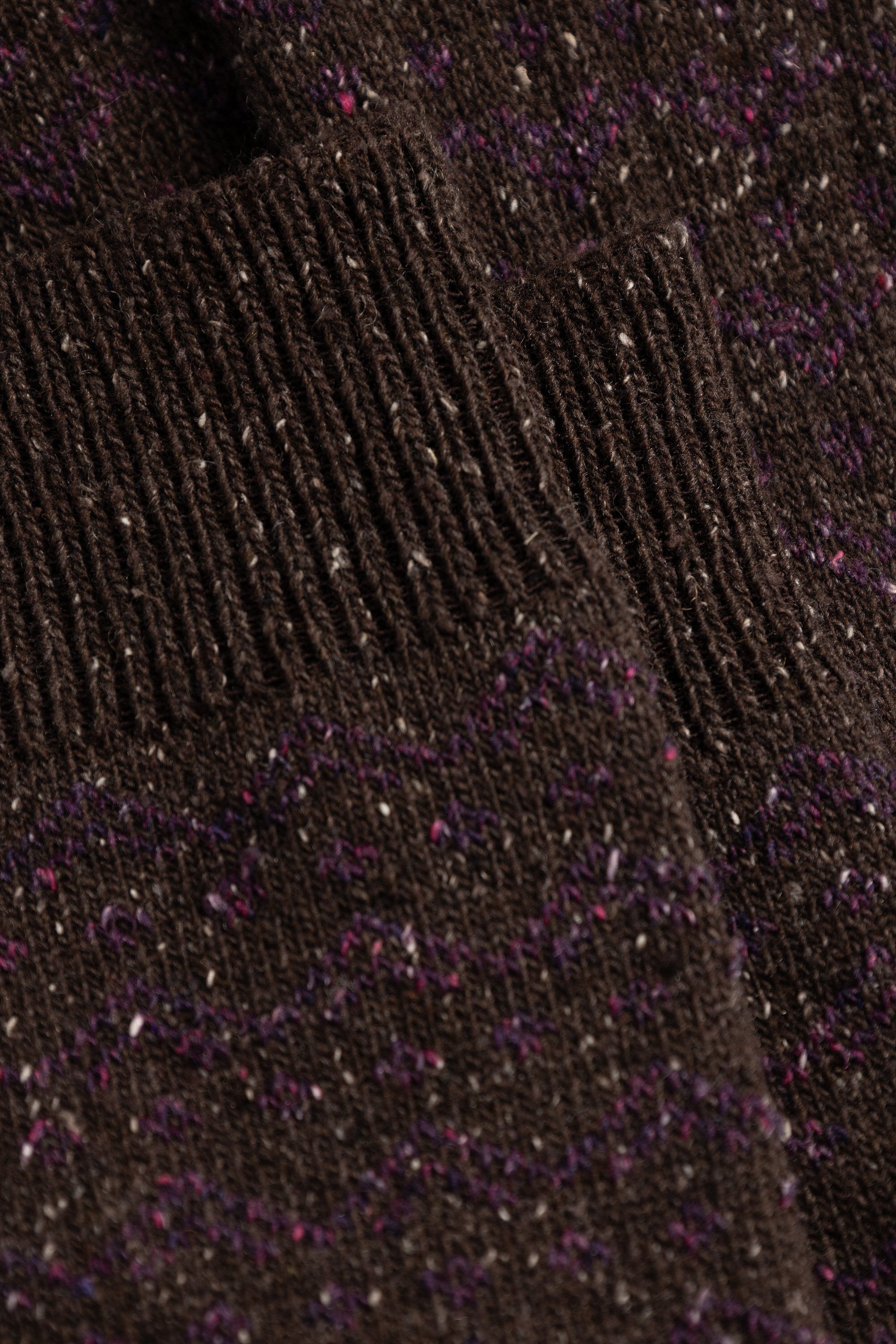 Bykle Neps Wool Rib Sock