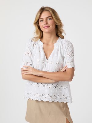 Odet Embroidery Blouse