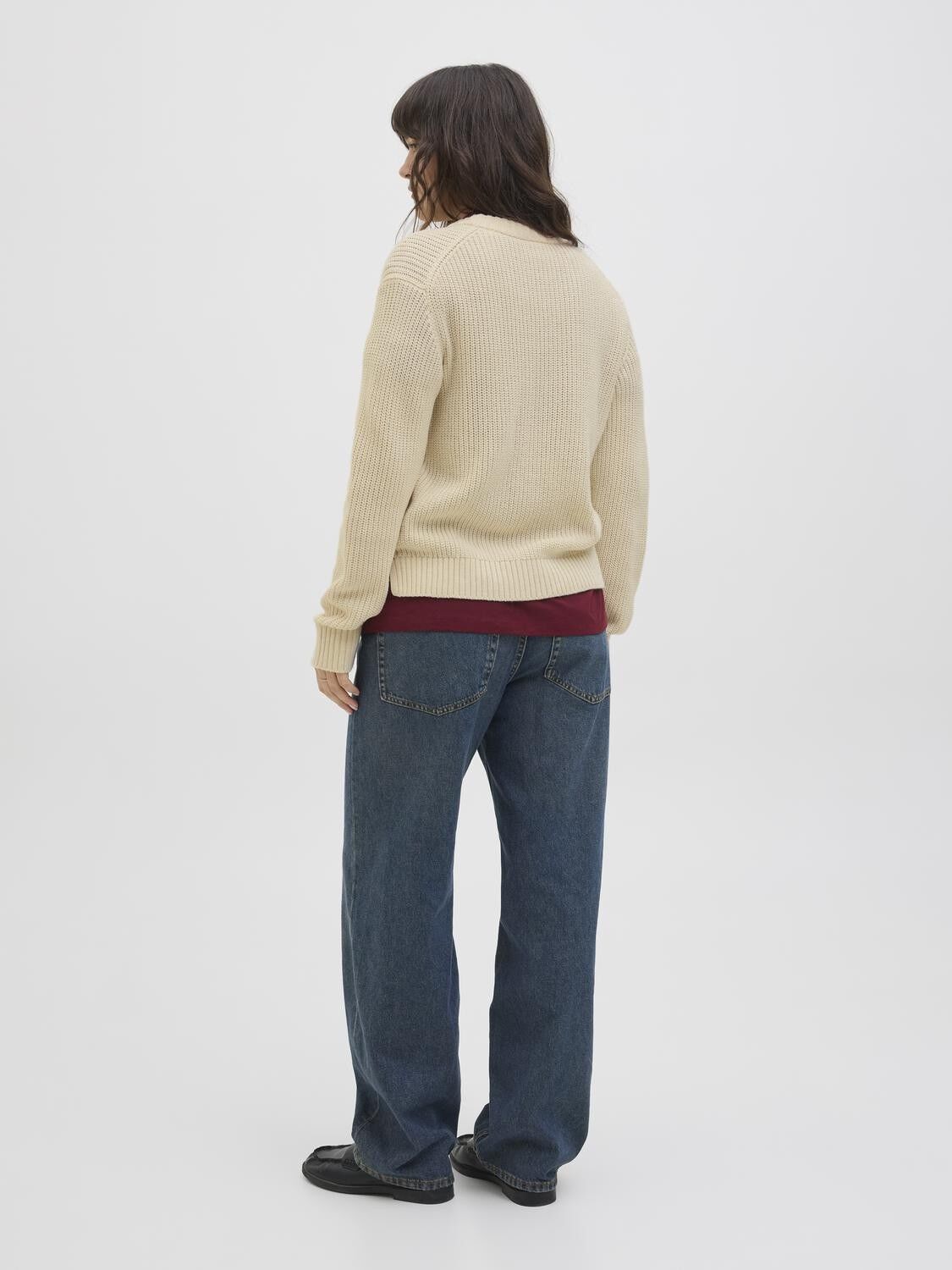 JXGLOBAL CREW NECK KNIT