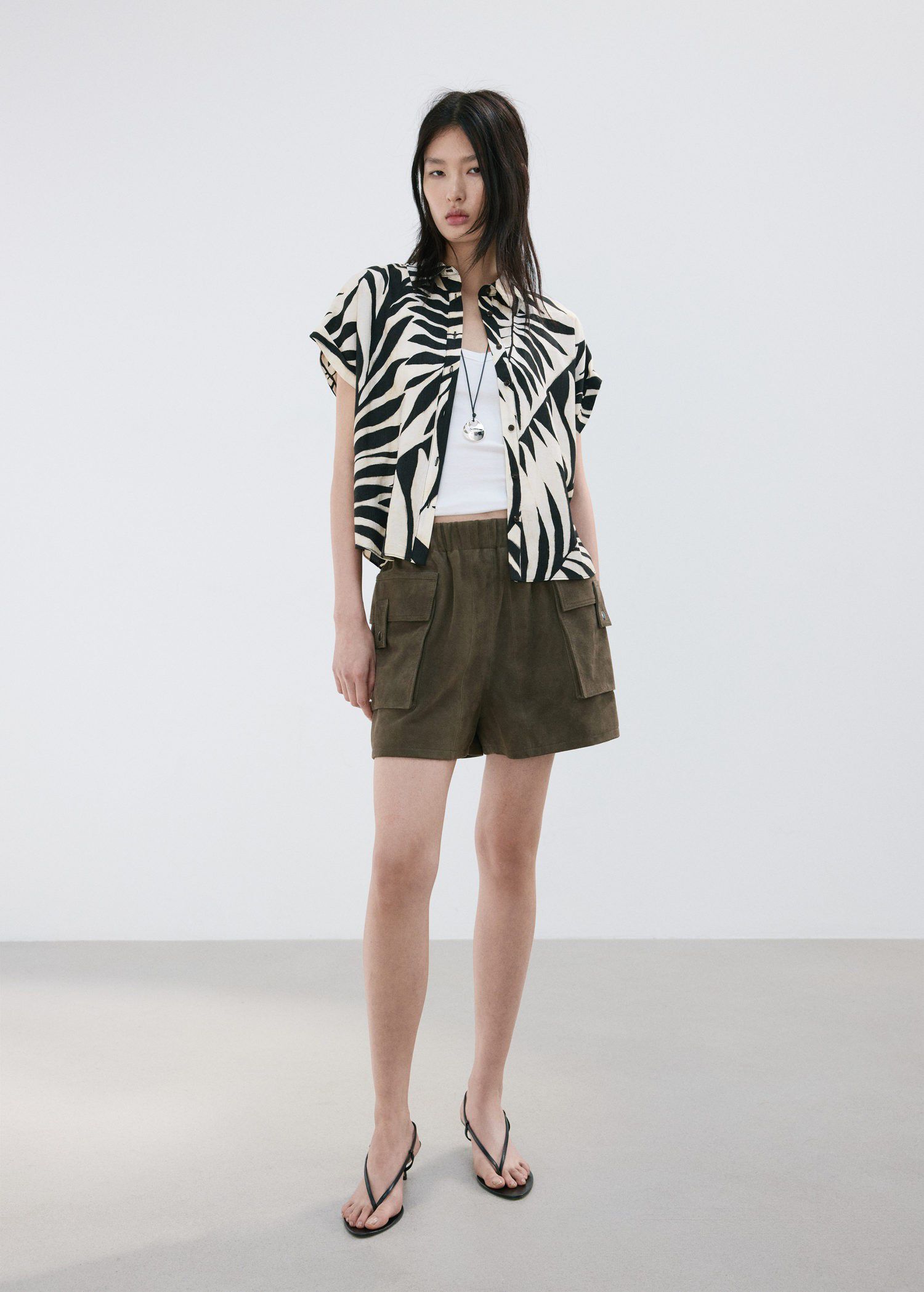 Flowy printed shirt