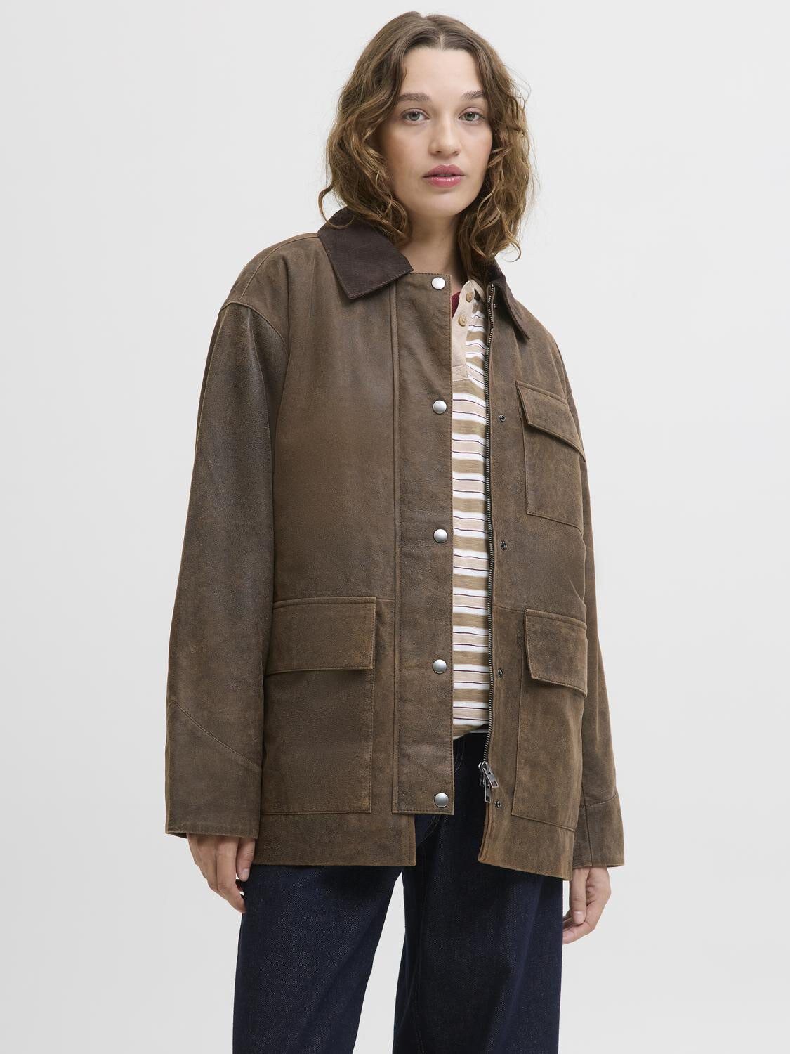 JXBELLE LEATHER JACKET OTW