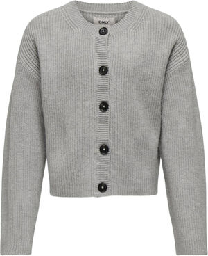 KOGKATIA LS SHORT O-NECK CARDIGAN K