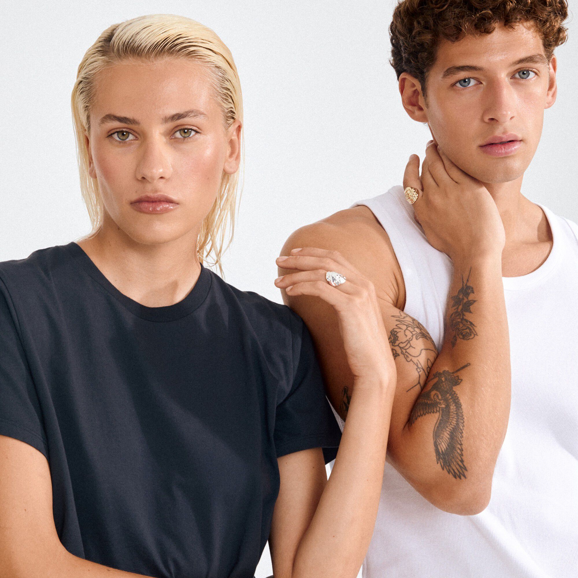 HAZE ring gold-plated